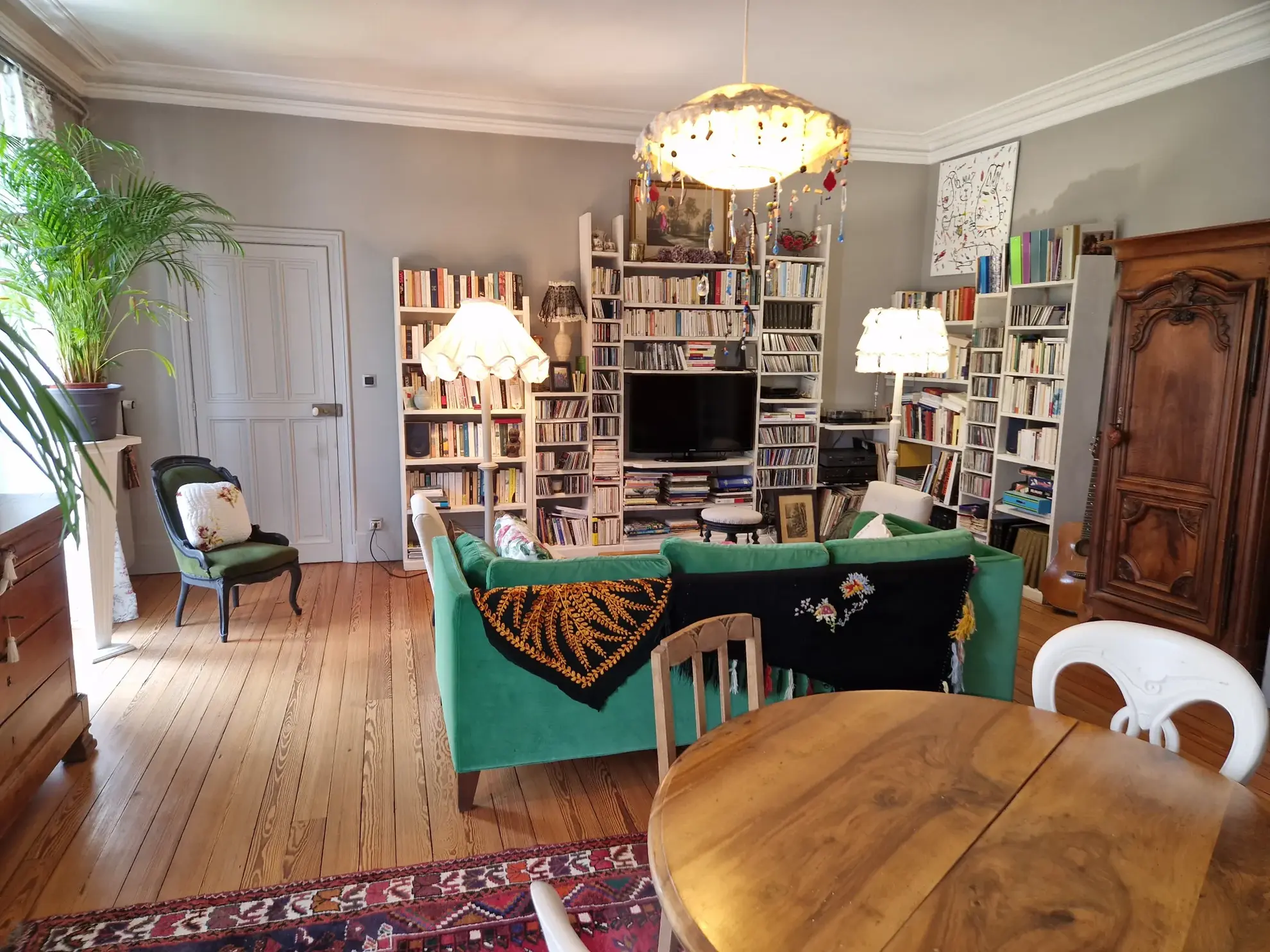 Appartement de charme de 122 m² avec terrasse et garage à Autun 