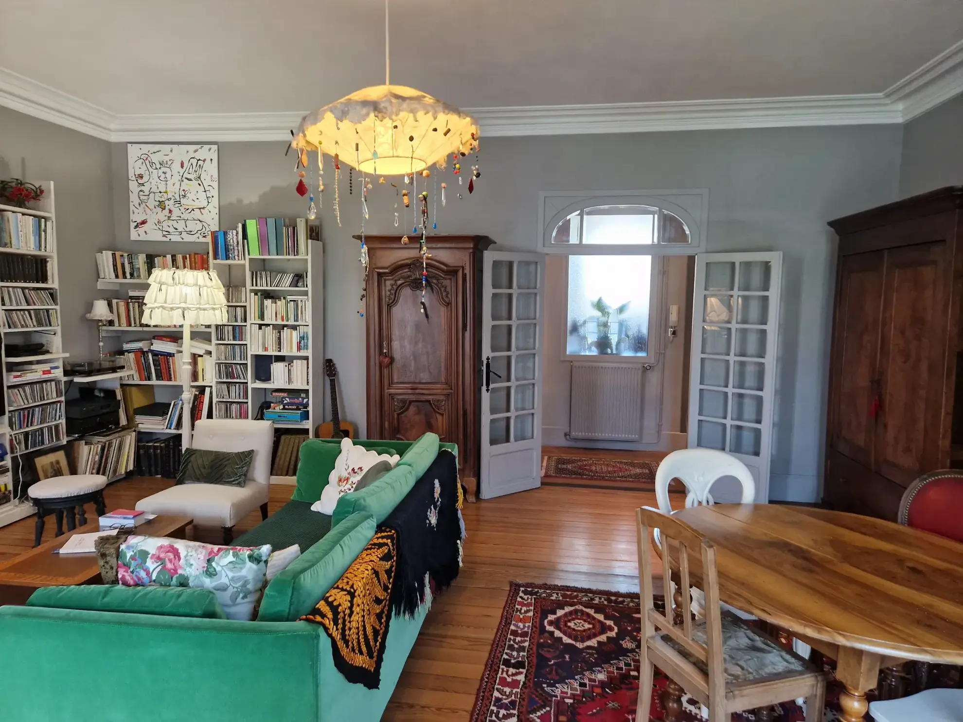 Appartement de charme de 122 m² avec terrasse et garage à Autun 