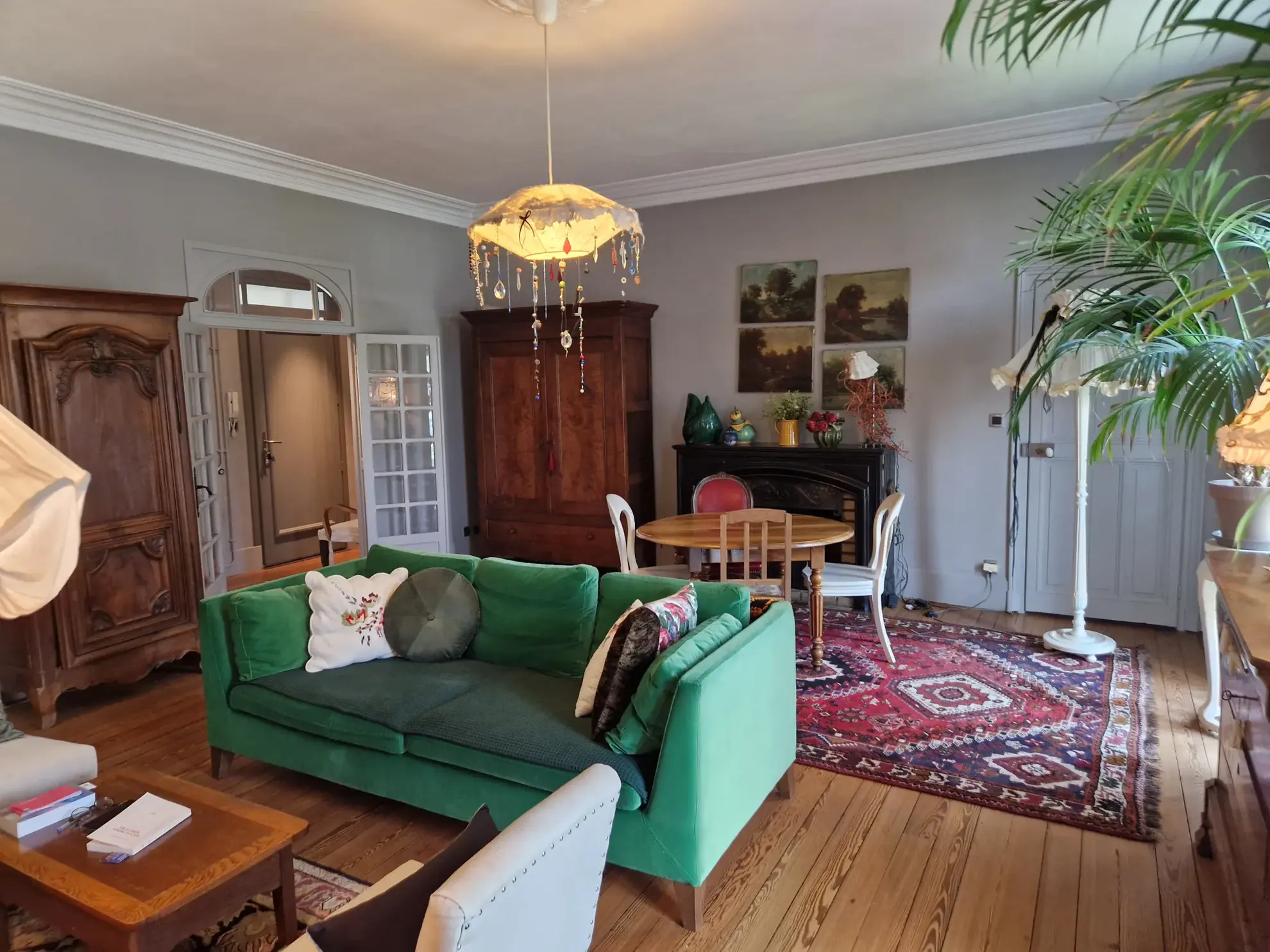 Appartement de charme de 122 m² avec terrasse et garage à Autun 