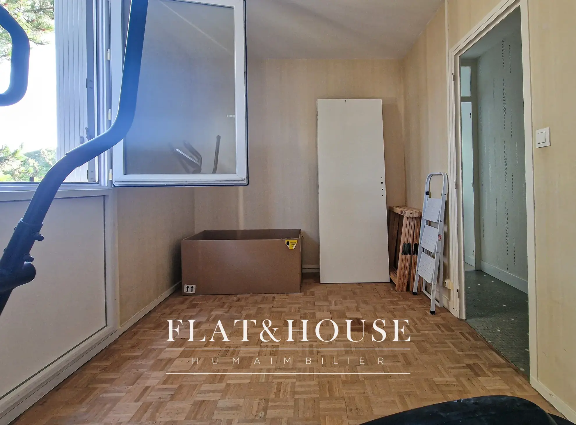 Appartement T3 lumineux à Reze, rénové, avec balcons et stationnement 