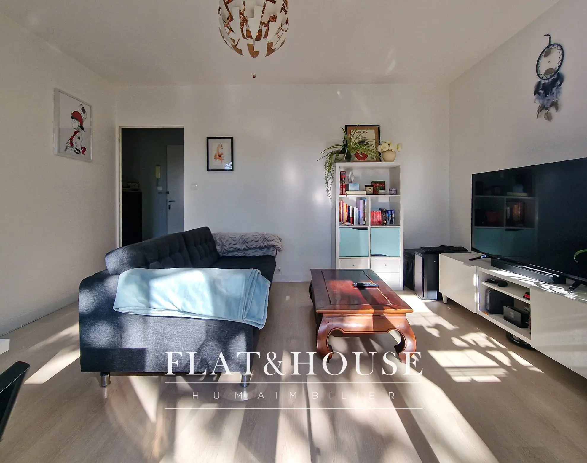 Appartement T3 lumineux à Reze, rénové, avec balcons et stationnement 