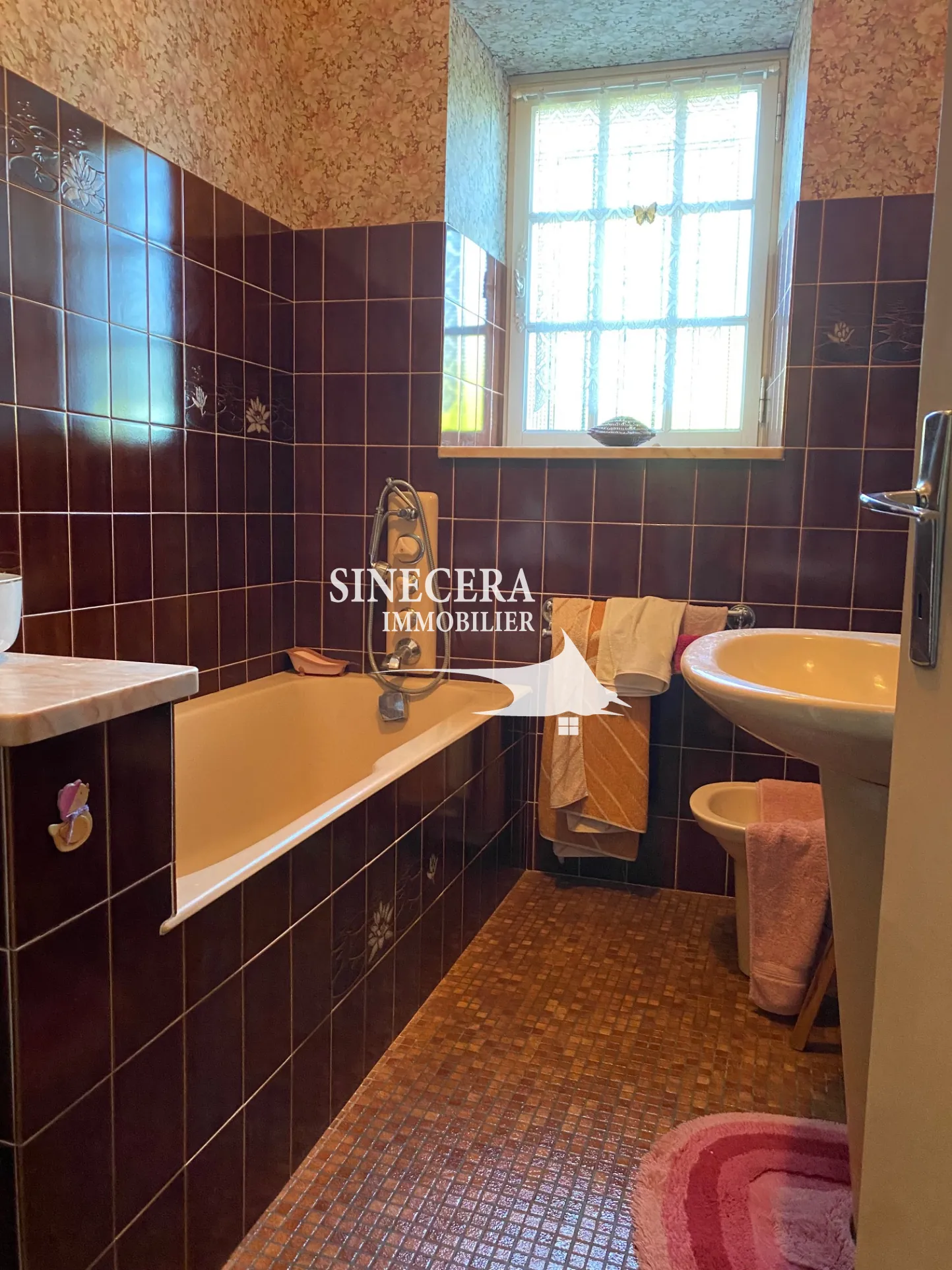 Maison en pierre avec grand terrain à Riberac, 3 chambres, garage et jardin ombragé 