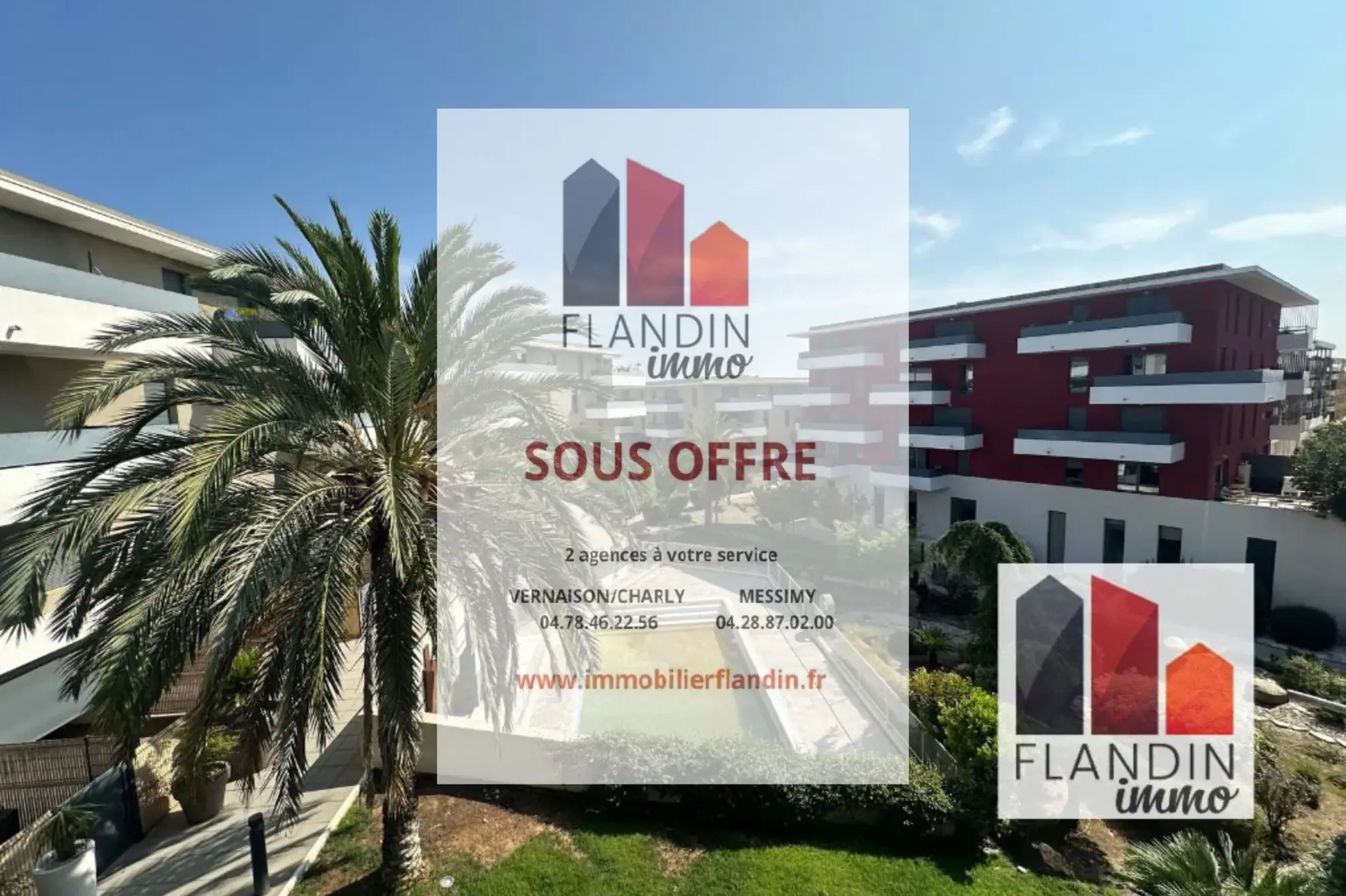 Appartement 3 pièces avec terrasse et piscine à Juvignac