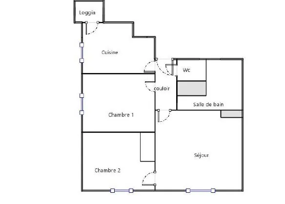 Appartement 3 pièces à Marseille 13010, secteur Capelette, proche parc et rives, idéal investisseur ou primo-accédant 