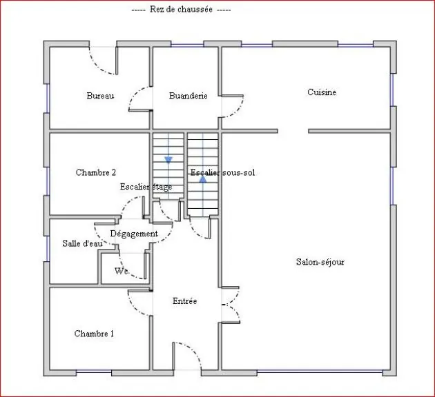 Belle maison familiale de 145 m² avec 4 chambres à Touffreville-la-Cable 