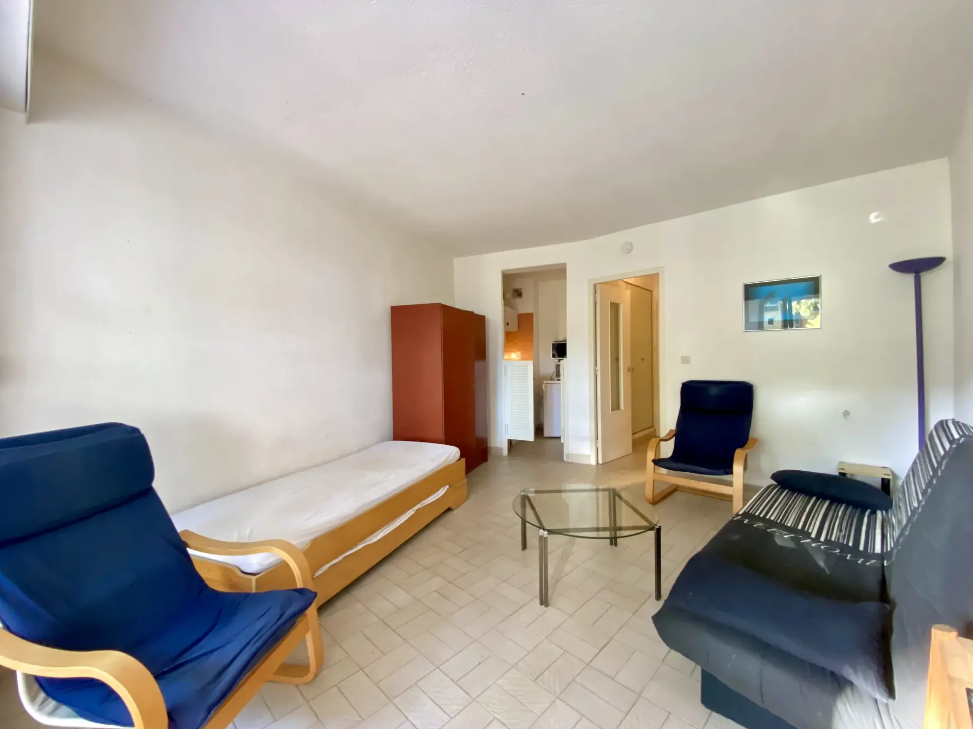 Studio avec piscine, parking privé et vue jardin à Le Cap d'Agde 