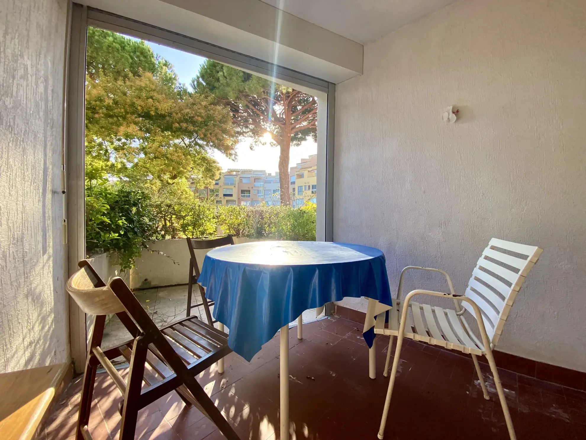Studio avec piscine, parking privé et vue jardin à Le Cap d'Agde 