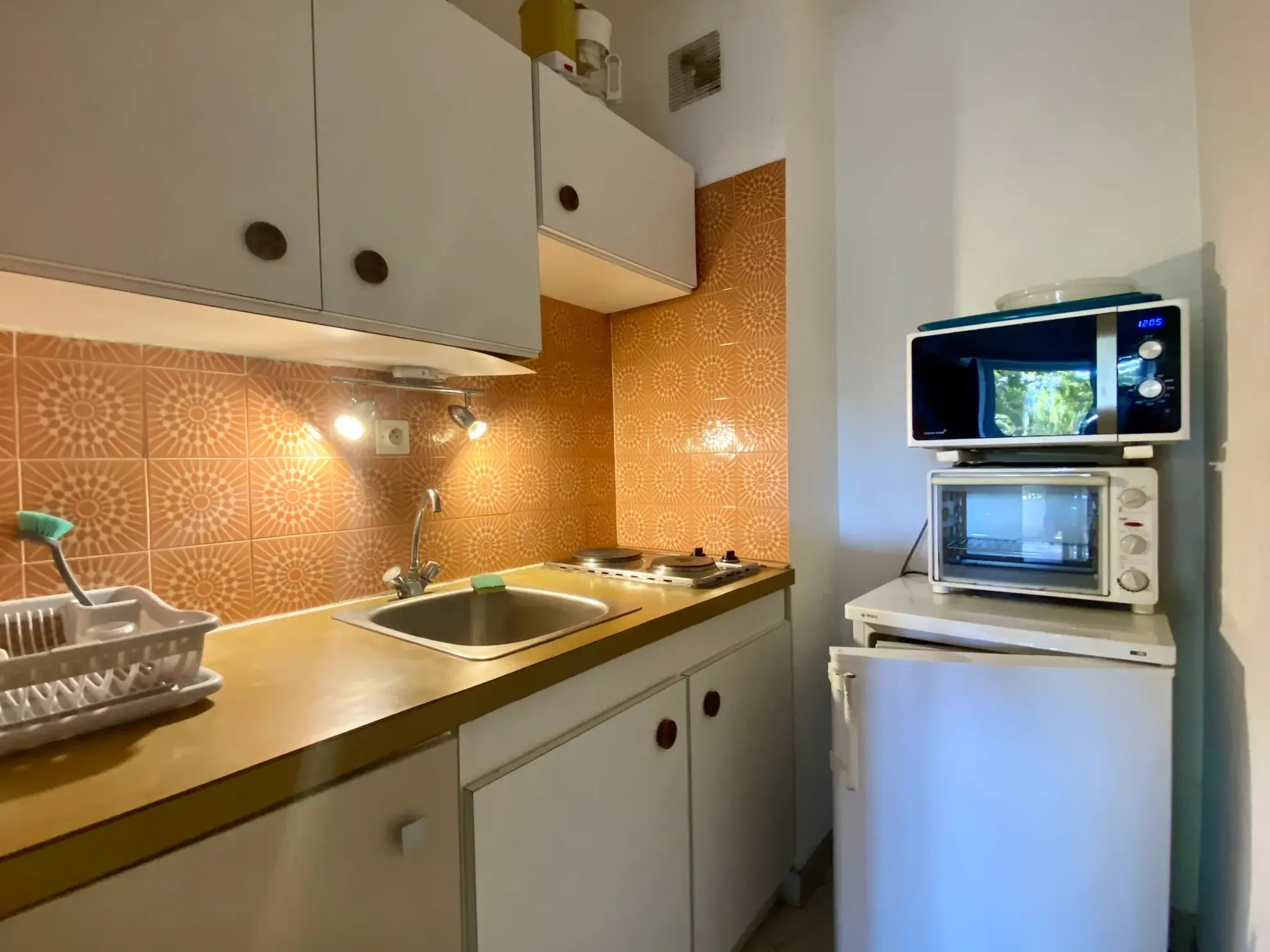 Studio avec piscine, parking privé et vue jardin à Le Cap d'Agde 