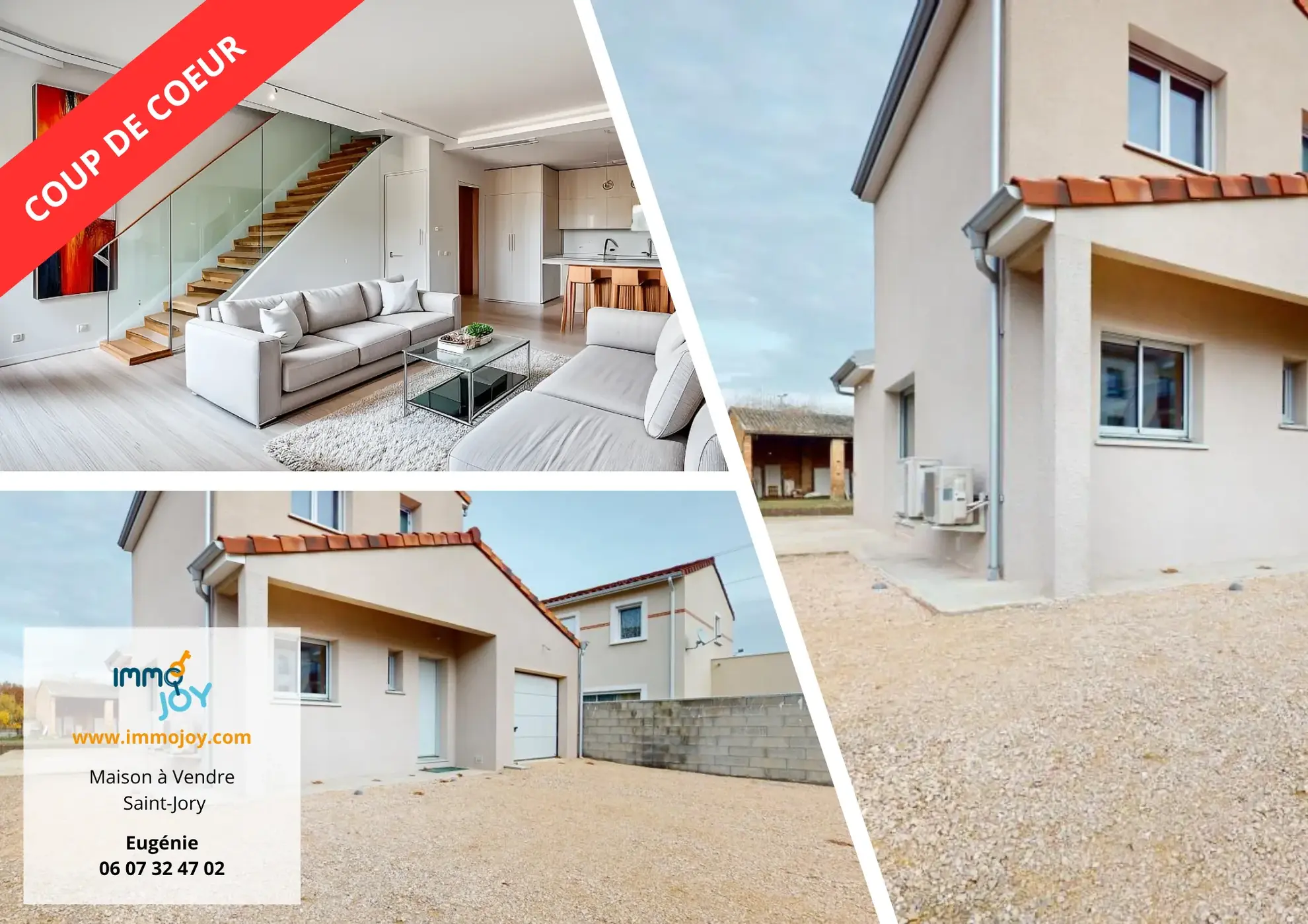 Maison neuve moderne de type 4 à Saint JORY près de Toulouse