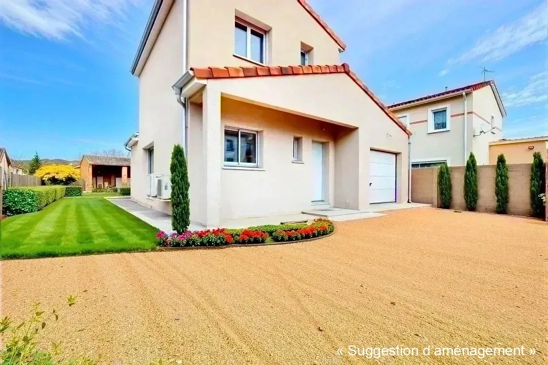 Maison neuve moderne de type 4 à Saint JORY près de Toulouse 
