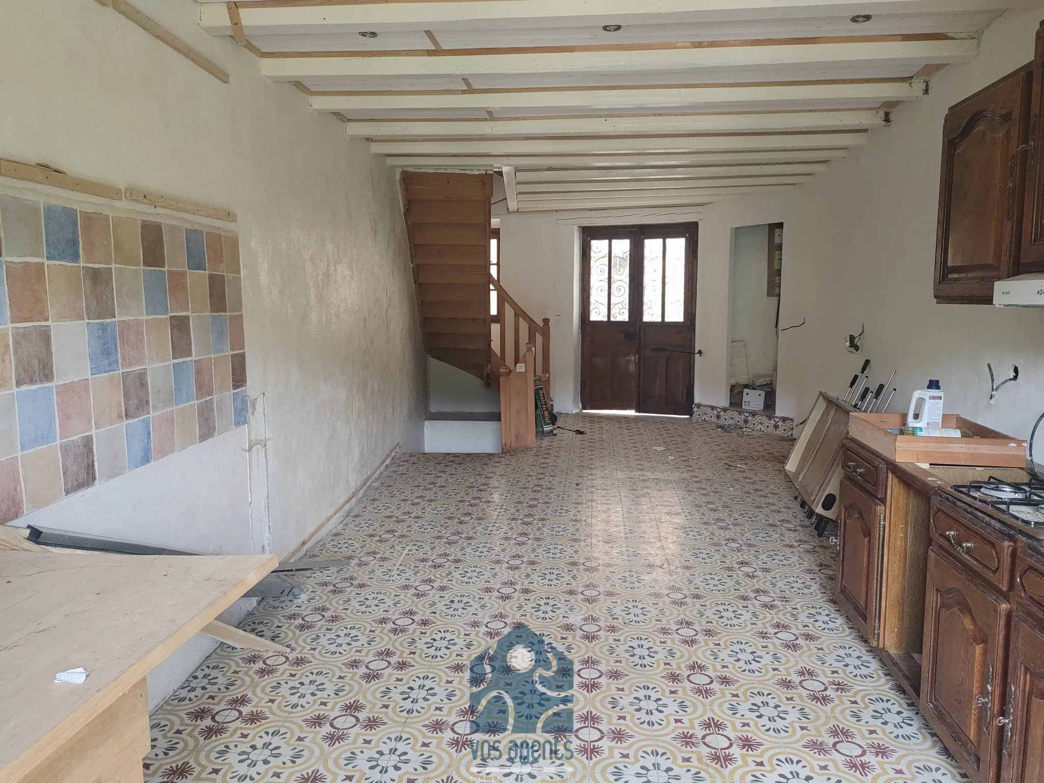 Maison de bourg en pierre de 115 m² à Auzon à rénovier proche Brioude