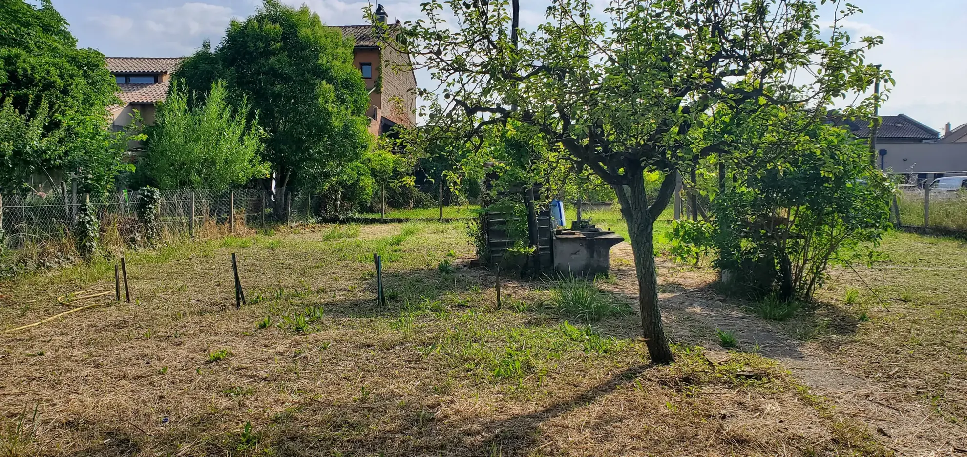 Maison mitoyenne à Gaillac avec terrain et dépendance - Centre-ville 