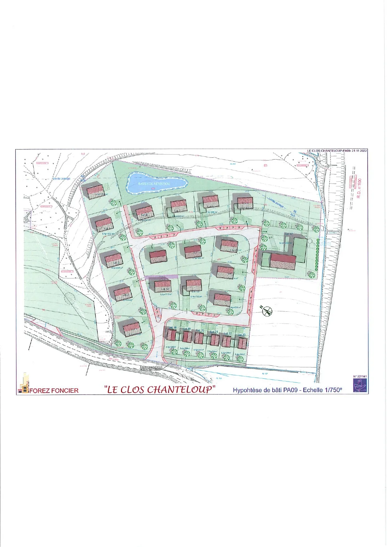 Terrain à bâtir viabilisé de 712 m² à Saint-Just-Malmont - Livraison Rapide 