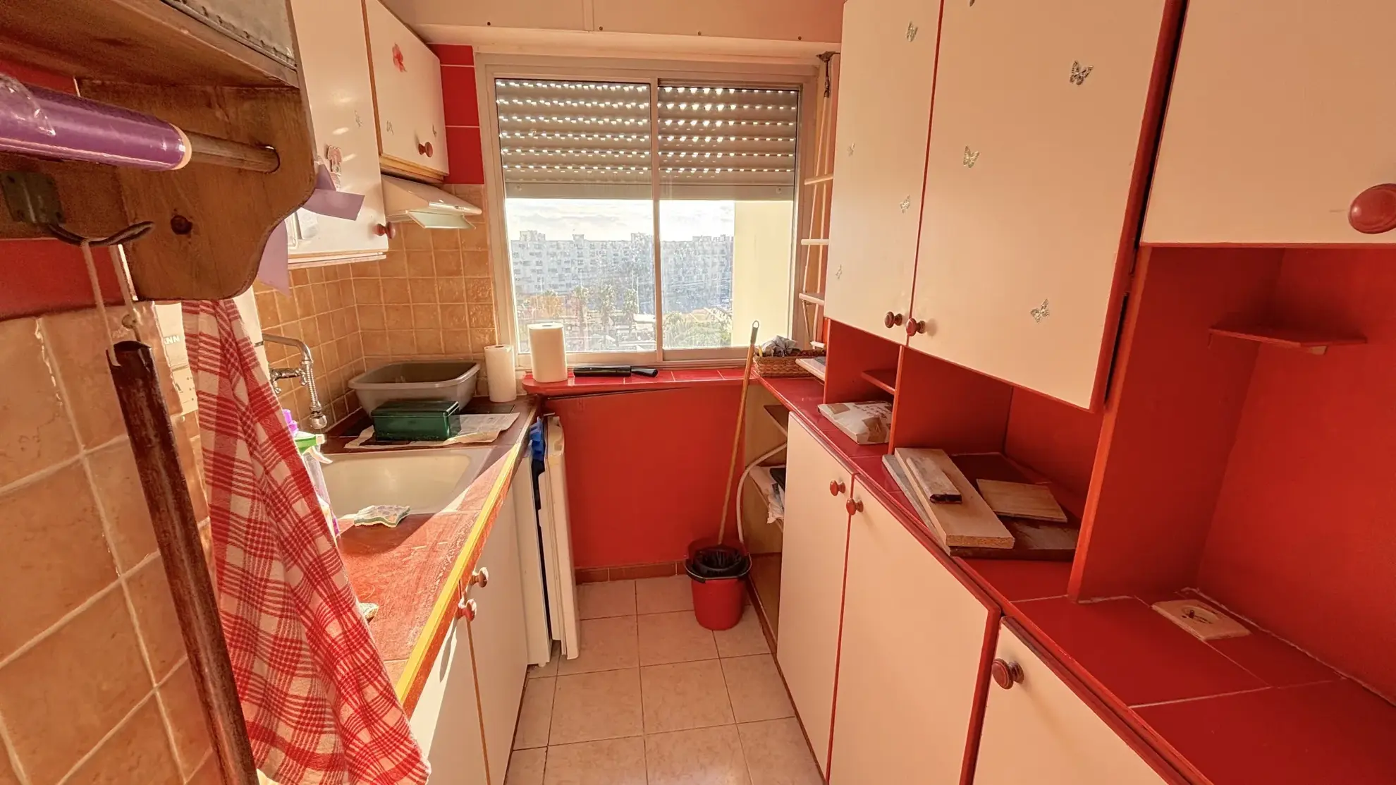 Appartement F2 avec vue imprenable sur le port et la mer à Carnon-Plage 