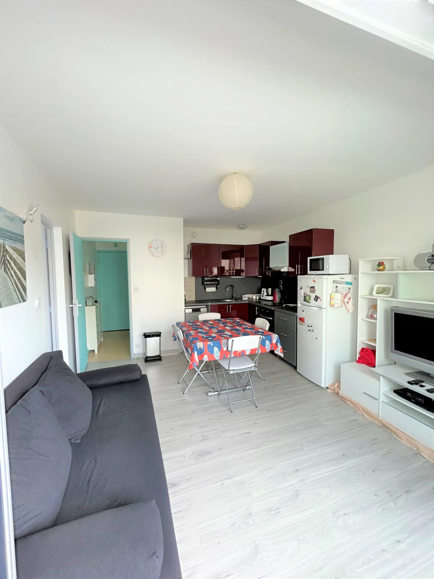 Appartement 2 pièces avec balcon et parking près de la plage à Saint-Hilaire-de-Riez 