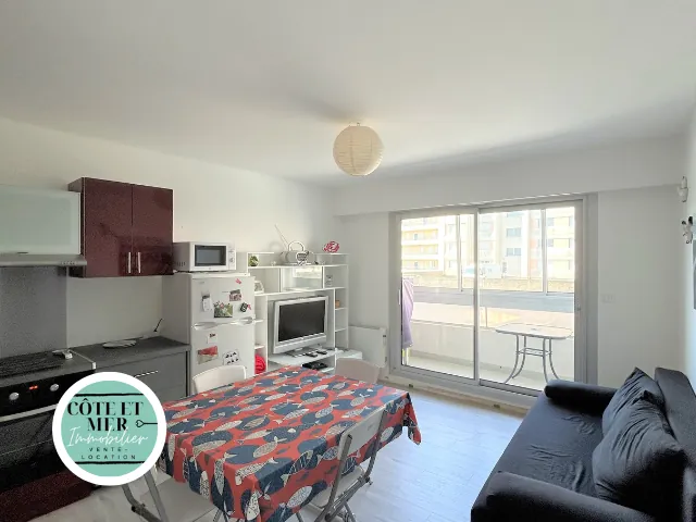 Appartement 2 pièces avec balcon et parking près de la plage à Saint-Hilaire-de-Riez