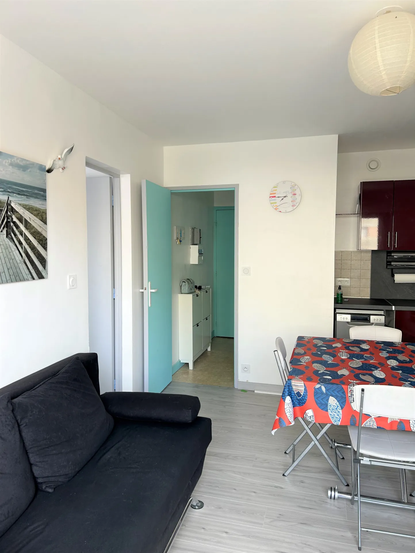 Appartement 2 pièces avec balcon et parking près de la plage à Saint-Hilaire-de-Riez 