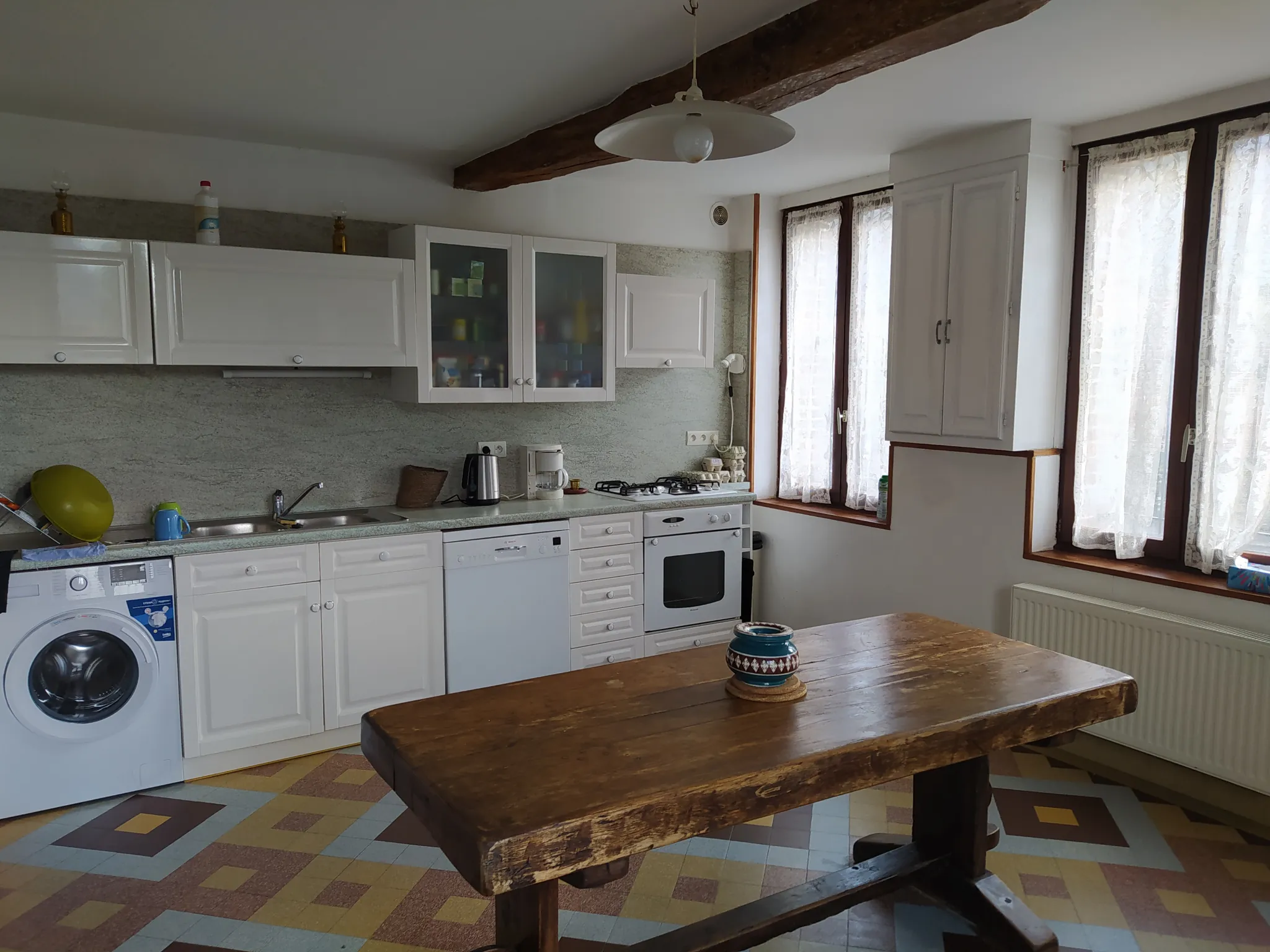 Charmante maison en brique et silex à Guilmecourt proche de la mer 