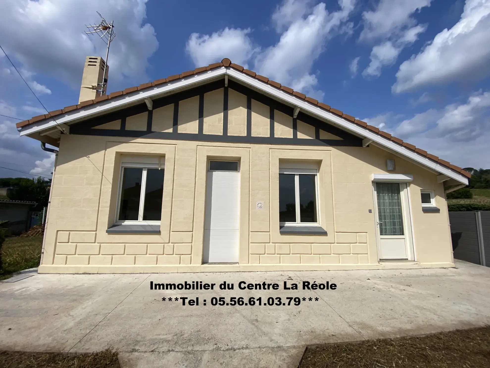 Maison en pierre rénovée avec jardin à La Réole - 60 m²