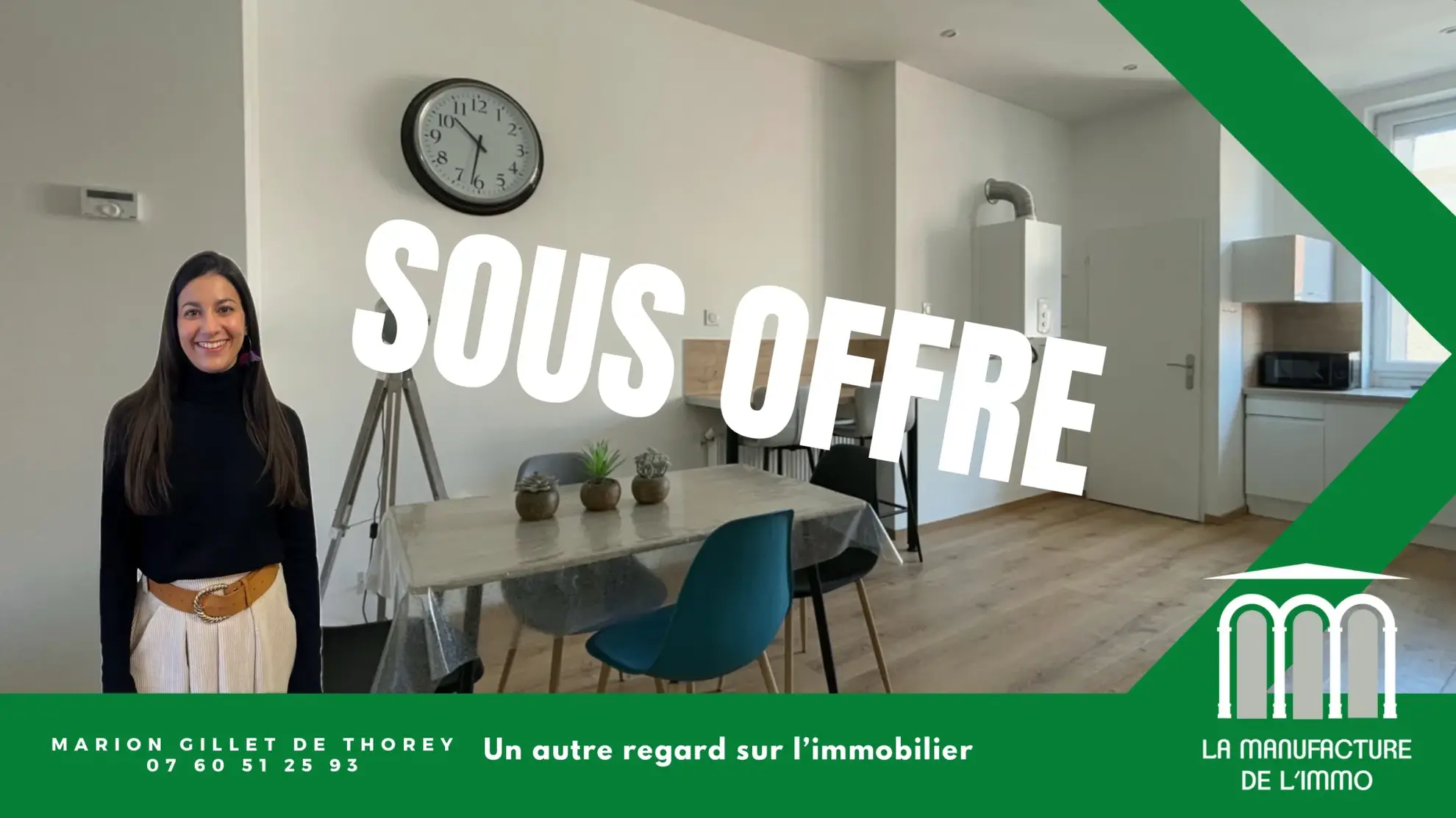 Appartement T4 rénové de 66 m² avec 3 chambres en centre-ville de Saint-Étienne