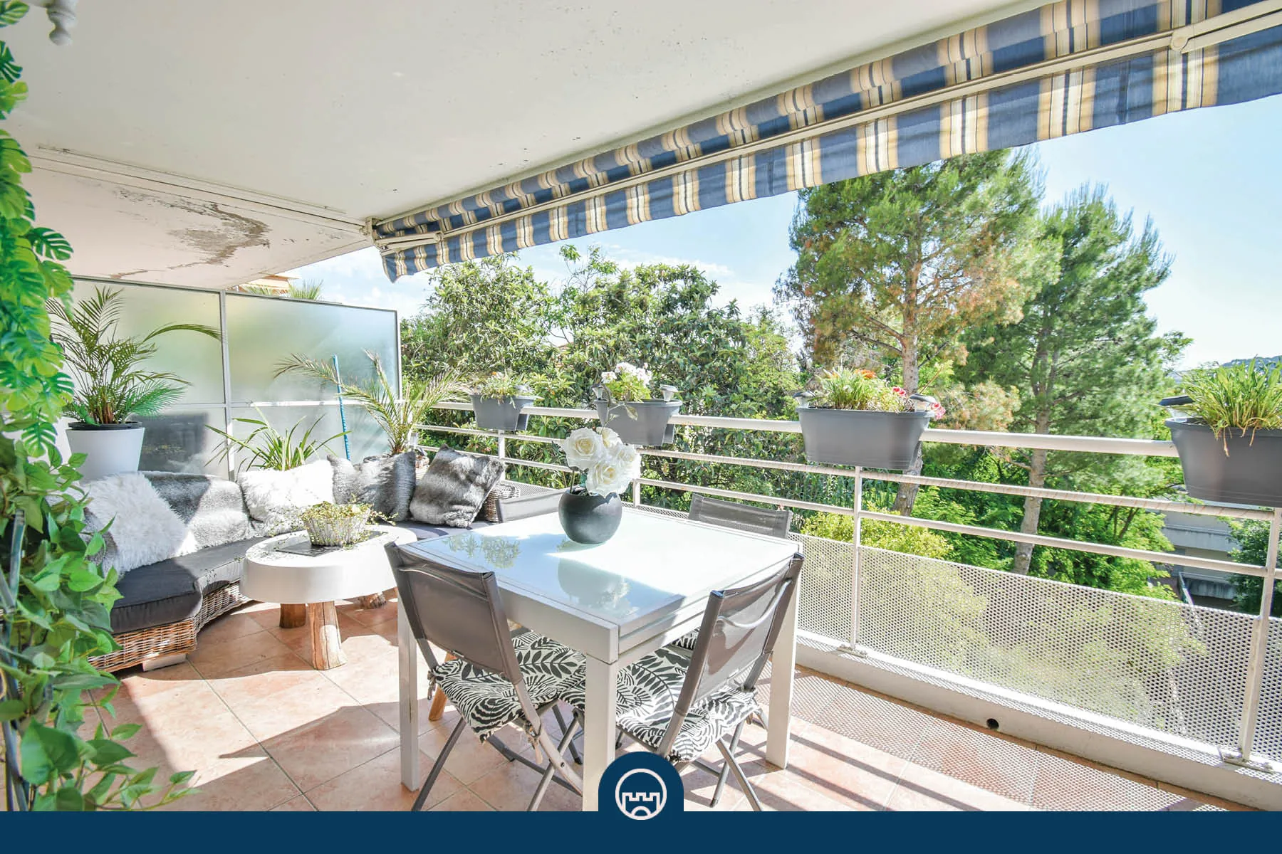 Appartement 3 pièces à vendre à Nice Sainte Marguerite - 63 m² avec terrasse