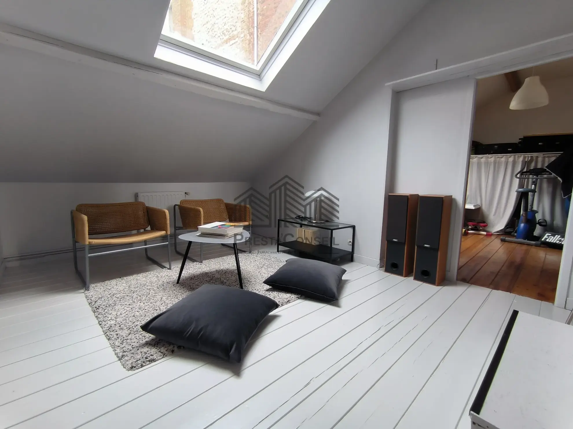 Appartement haussmannien de 91 m² en centre-ville d'Elbeuf à vendre 