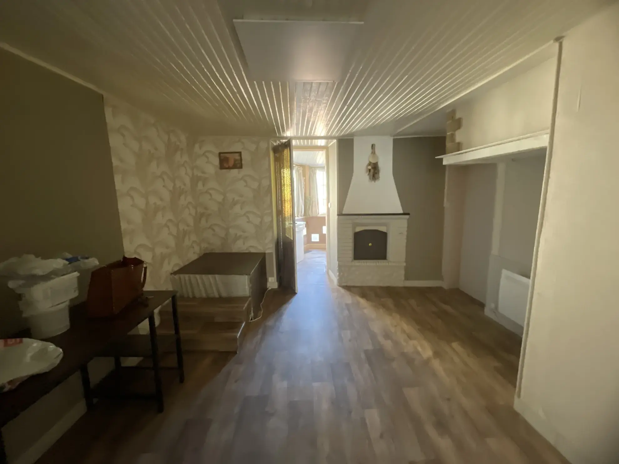 Appartement duplex 5 pièces meublé avec locaux commerciaux à Saint Rome de Tarn 