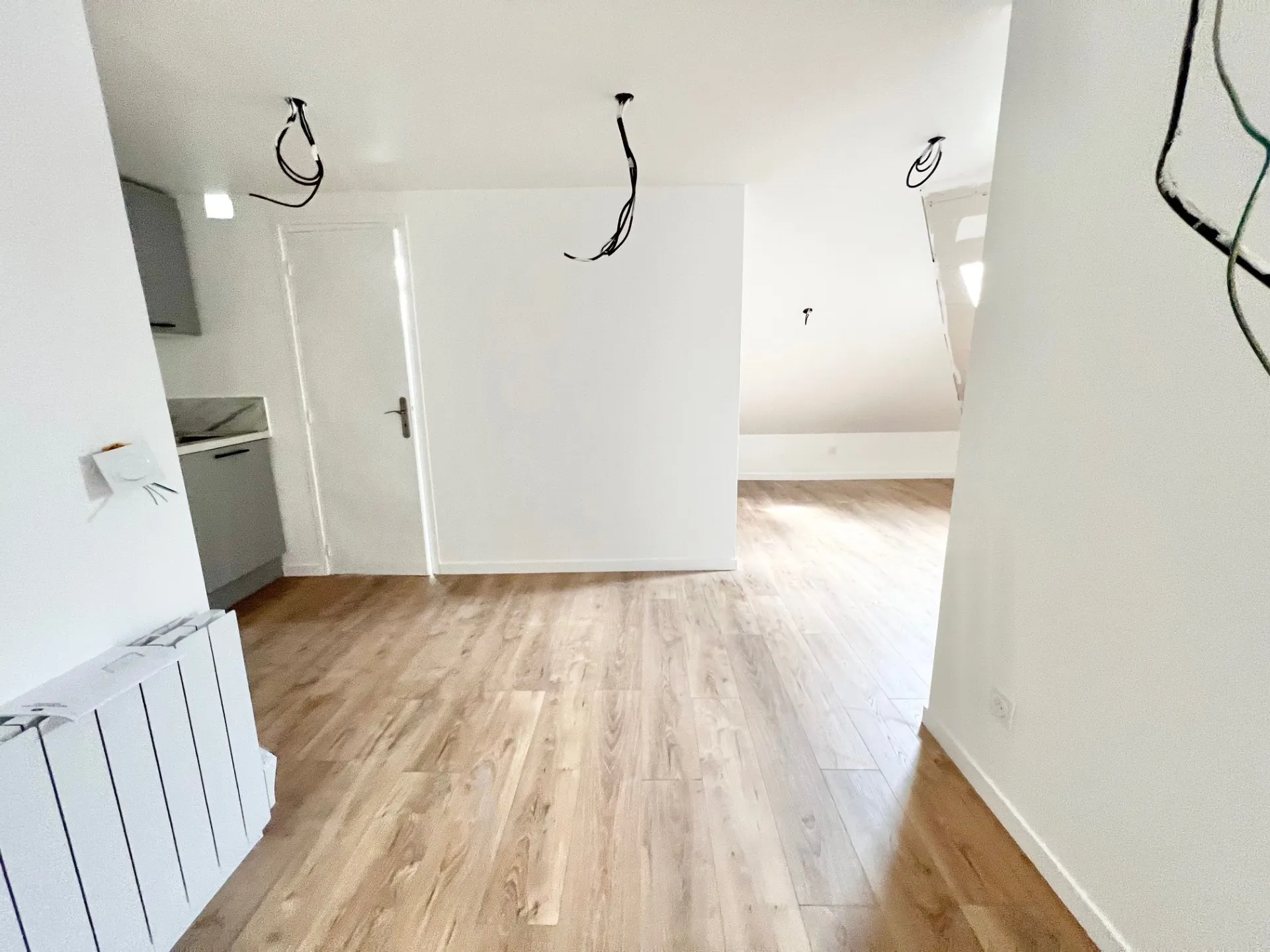 Appartement T2 à vendre à Rouen, secteur Place Saint-Marc, dernière étage, rénové, cave, 41,40 m² 