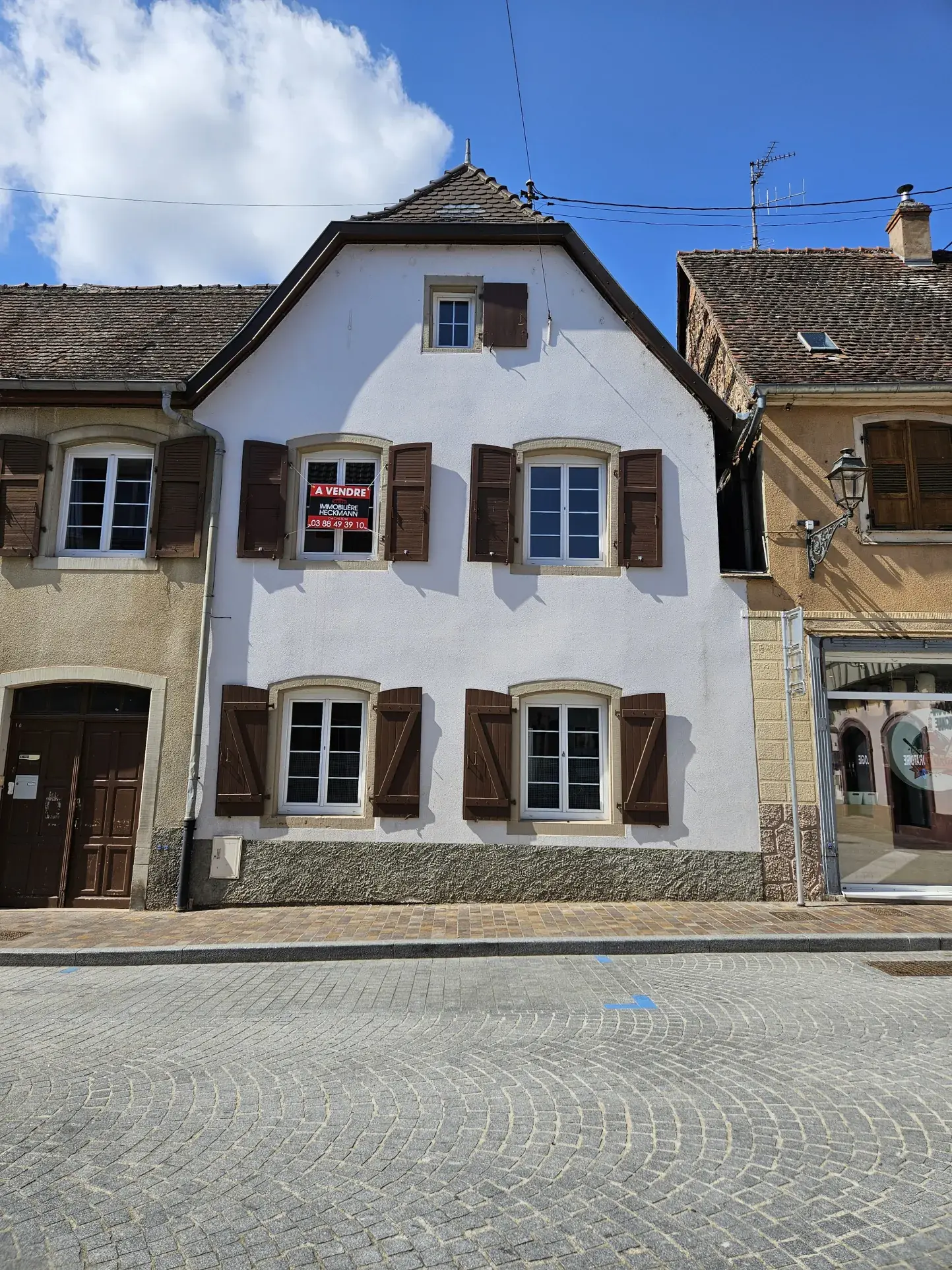 Maison de ville rénovée à Molsheim - 98 m², 3 chambres, centre-ville 