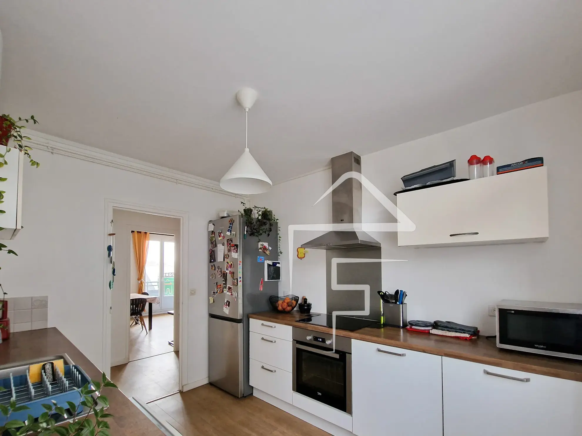 Appartement T3 lumineux de 67,7 m² à Nantes, secteur Tortière / Plessis-Tison avec parking et cave 