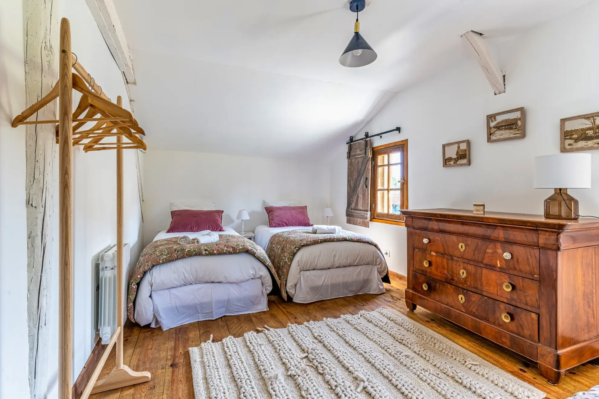 Ferme rénovée avec piscine et grand terrain à Trensacq - 92 m² 