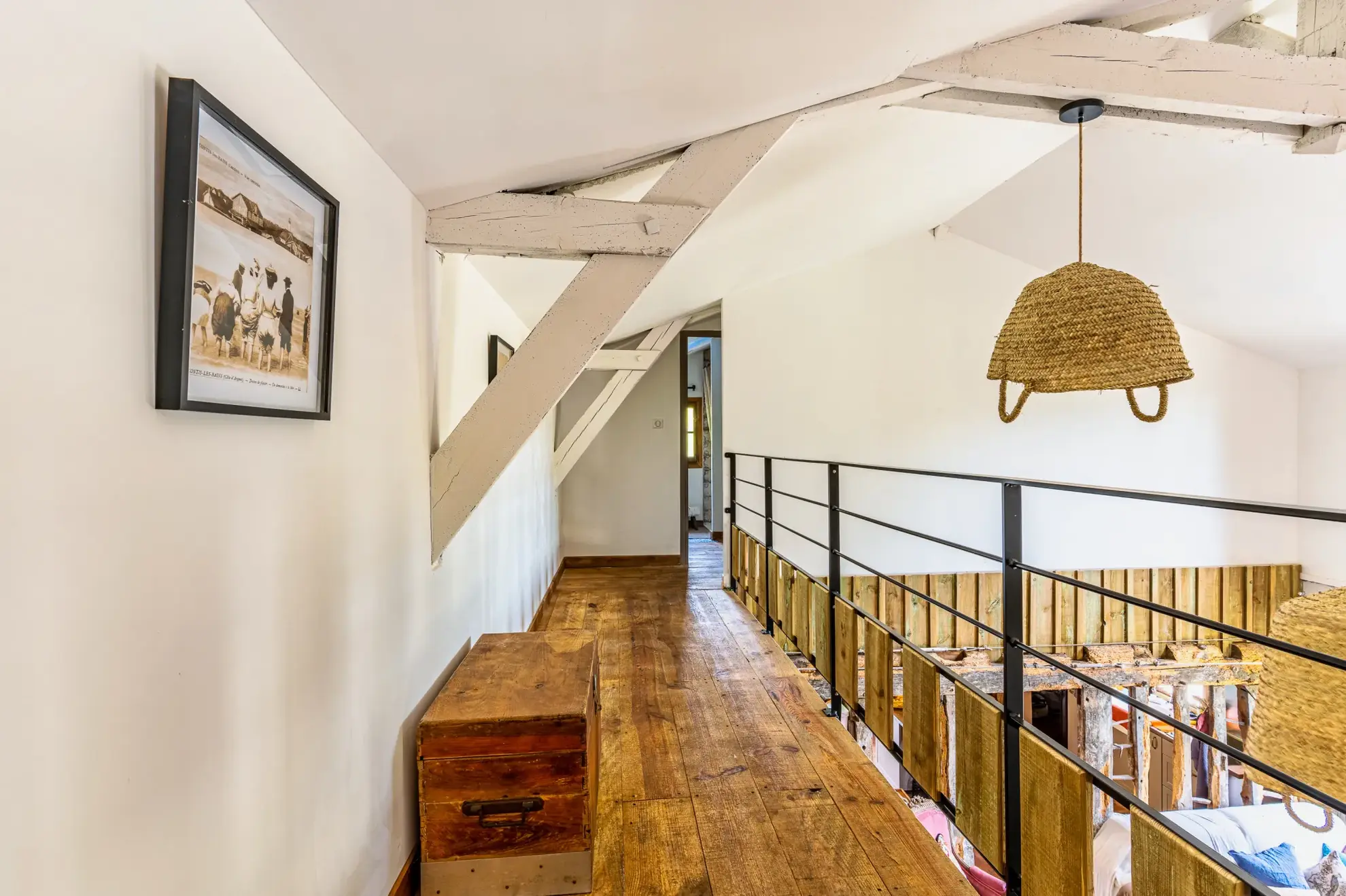 Ferme rénovée avec piscine et grand terrain à Trensacq - 92 m² 