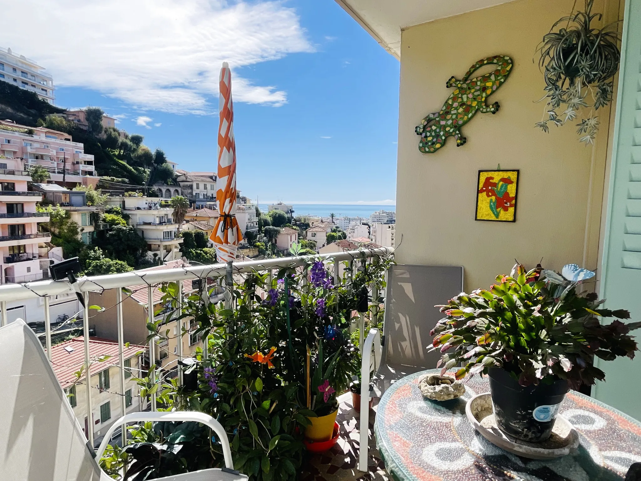 Appartement 3 pièces avec vue mer à Nice Estienne d'Orves 