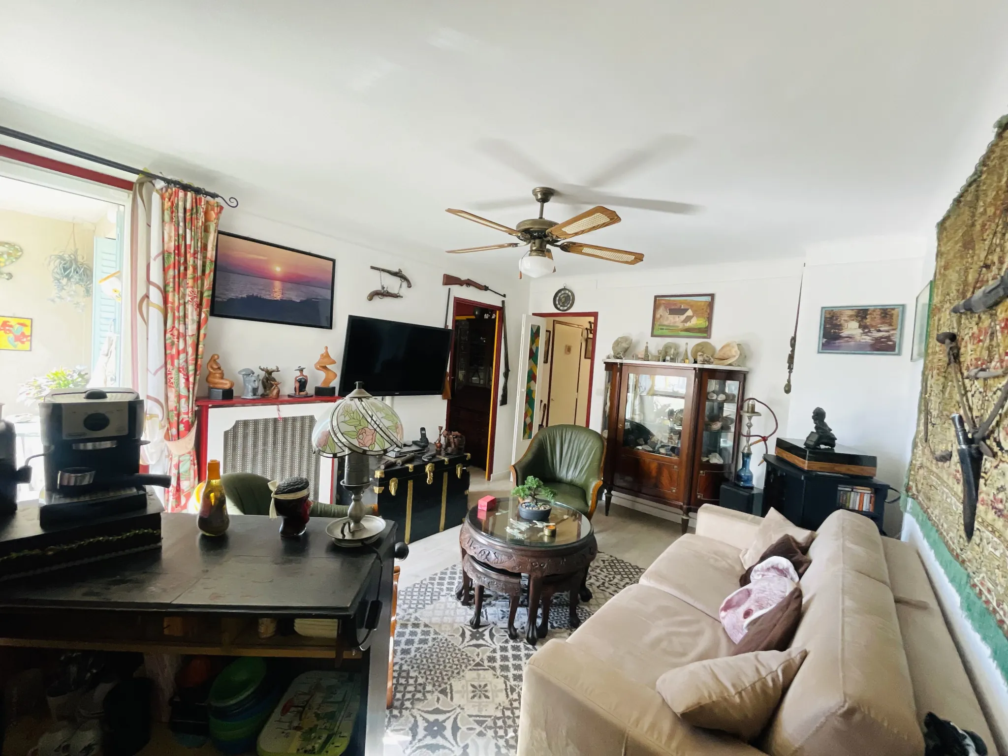 Appartement 3 pièces avec vue mer à Nice Estienne d'Orves 