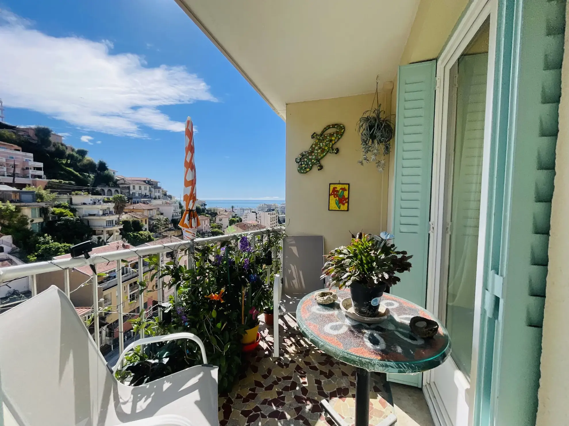 Appartement 3 pièces avec vue mer à Nice Estienne d'Orves 