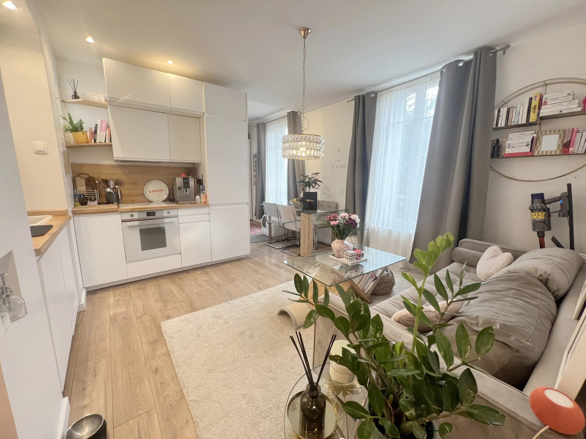 Appartement 2/3 pièces avec jardin à Saint-Maur-des-Fosses