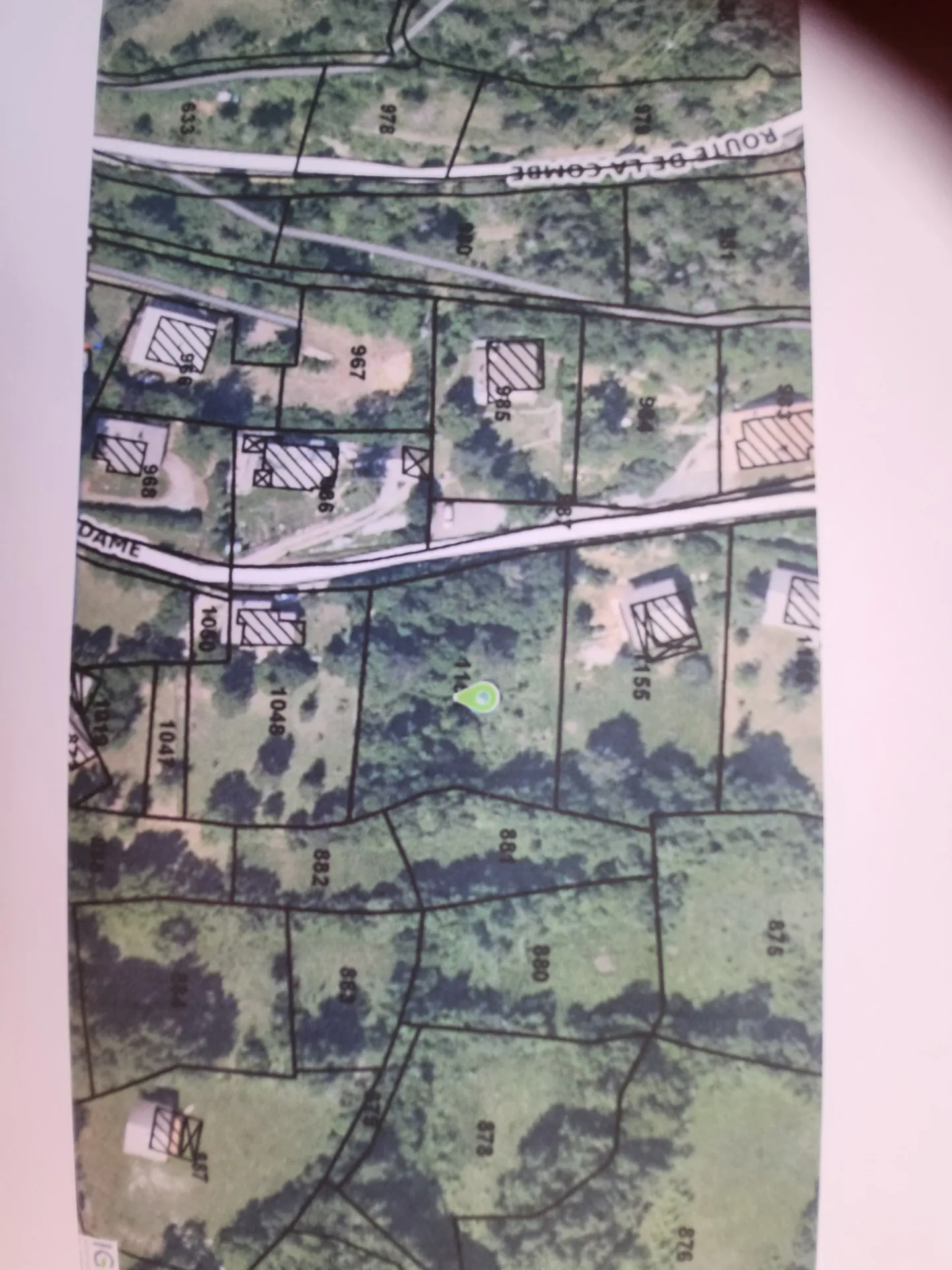 Terrain constructible de 1508 m² à Beauvezer en montagne, vue sur la nature