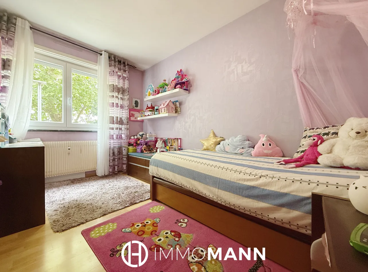 Appartement 4 pièces lumineux avec balcons, parking et cave à Schiltigheim 