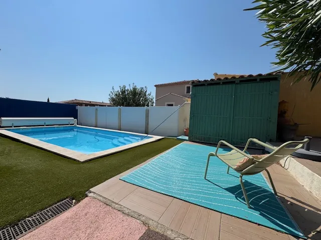 Maison 3 chambres avec piscine à Martigues Ferrières – 110 m² 