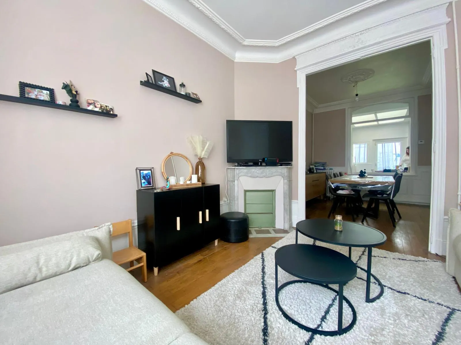 Maison à vendre à Remicourt, Saint-Quentin avec 4 chambres, cour et cave 