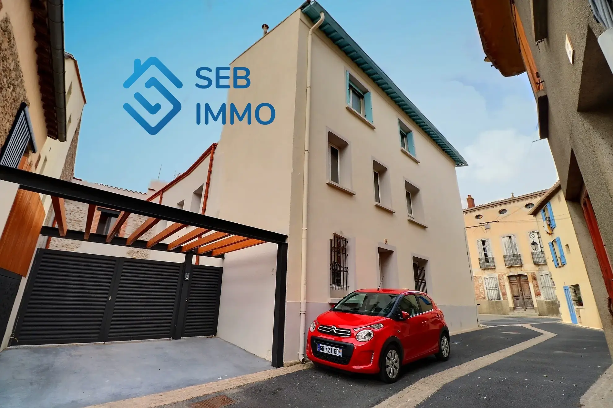 Maison de village rénovée de 129 m² à vendre à Canet-en-Roussillon