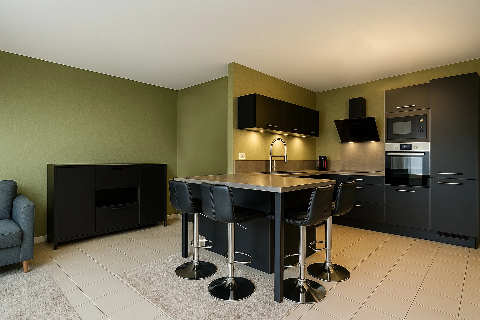 Appartement lumineux de 75 m² avec garage et balcons à Seremange Erzange 