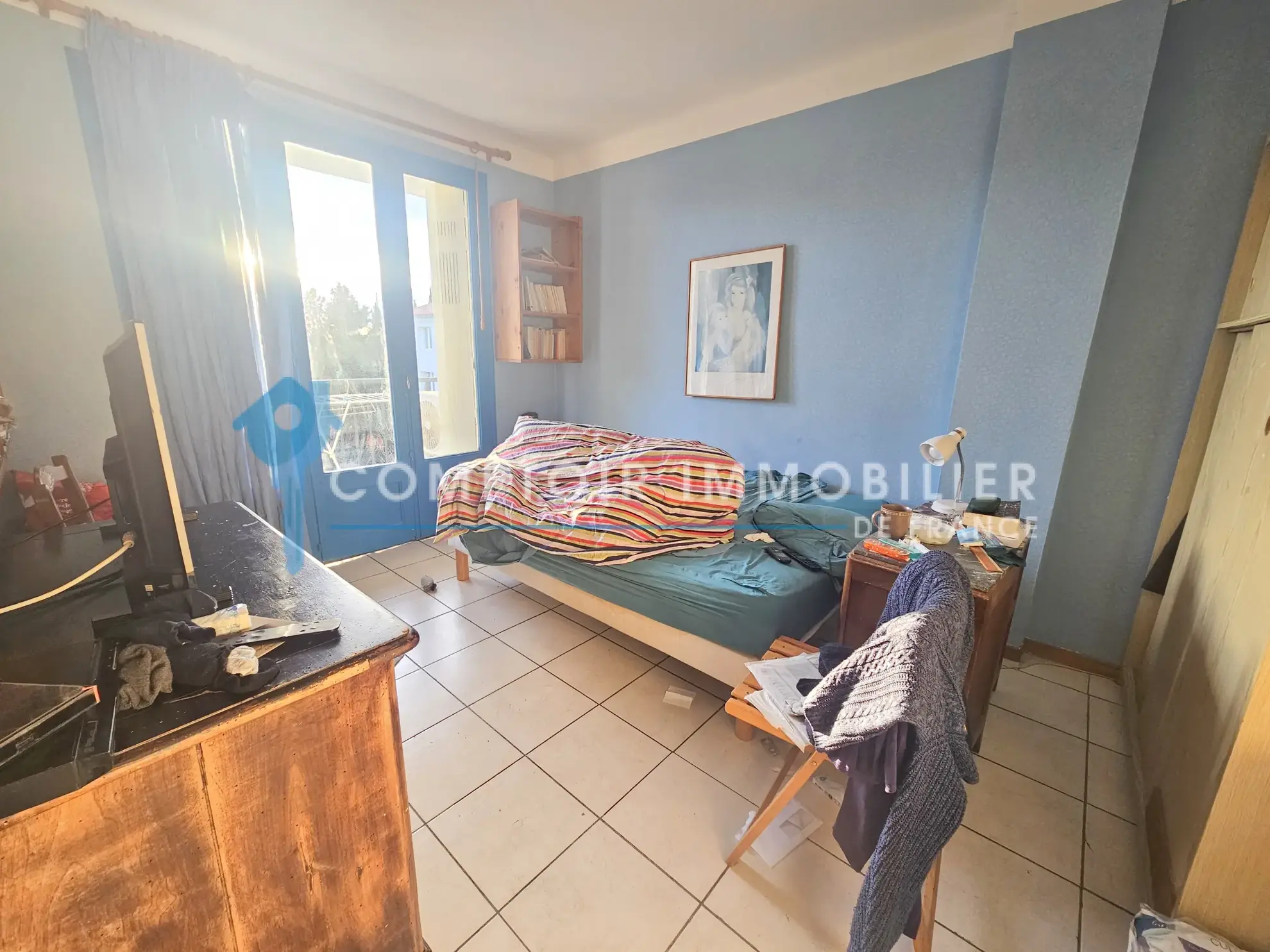 Appartement T3 avec balcon, cave et vue à Montpellier Celleneuve 