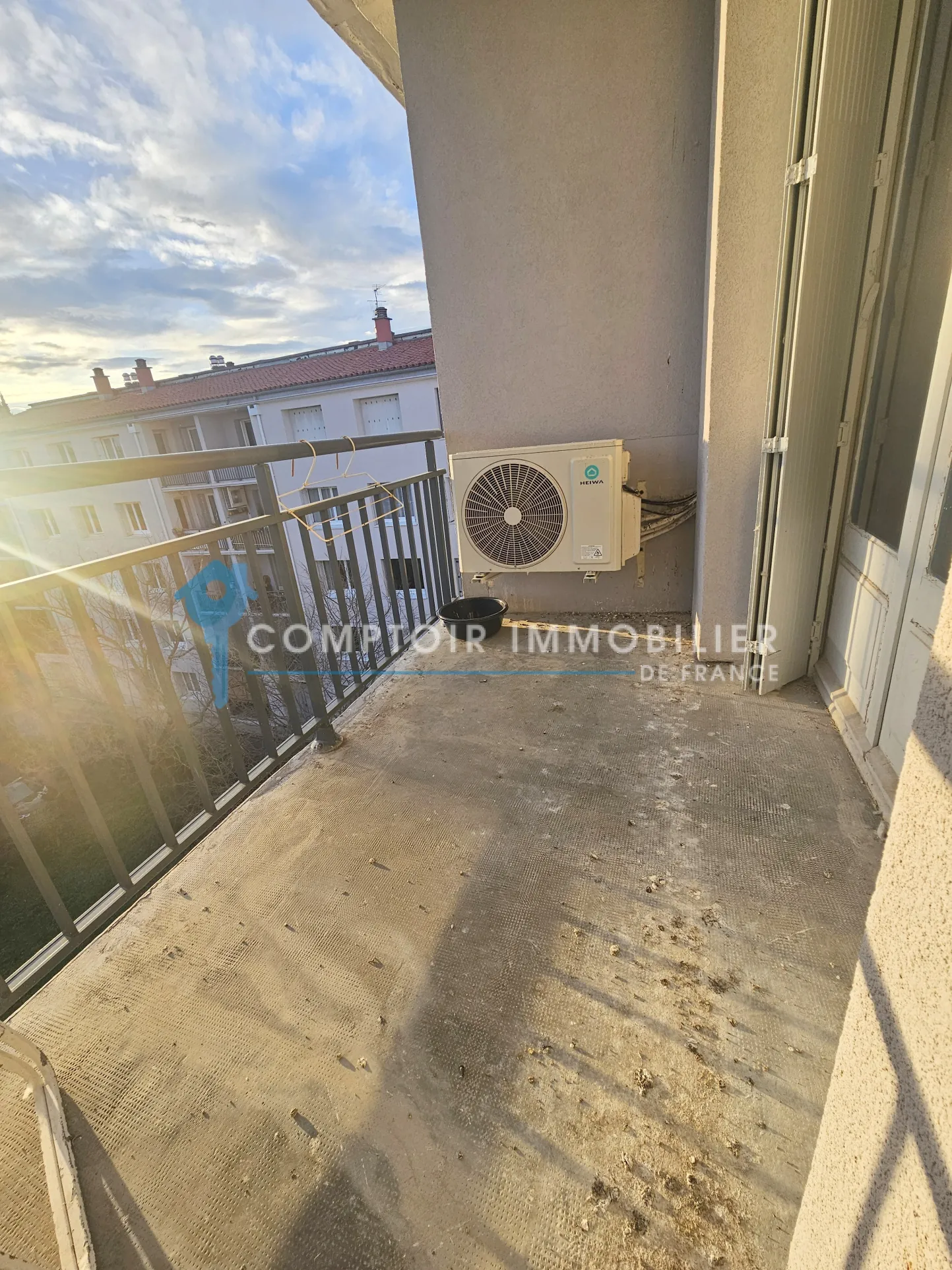 Appartement T3 avec balcon, cave et vue à Montpellier Celleneuve 