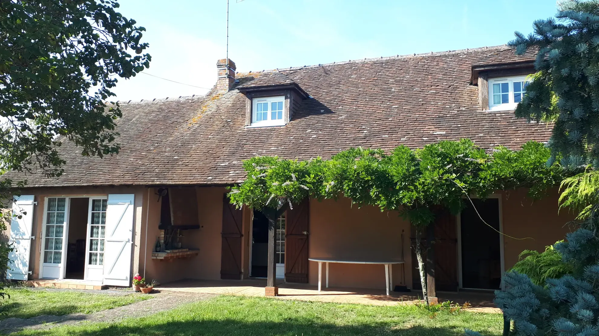 Belle maison avec annexe sur 5000 m² de terrain à Les Ormes (86) 