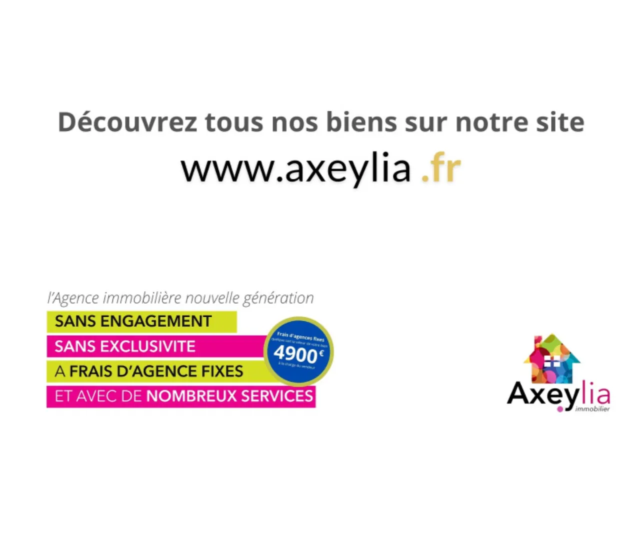 Maison à vendre à Riorges avec jardin, piscine et garage - 75 m² 