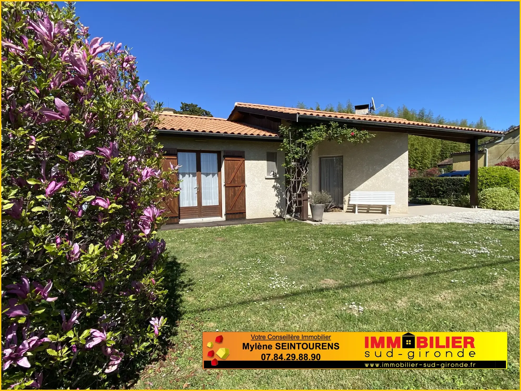 Belle maison traditionnelle de 120 m² proche Langon avec 4 chambres