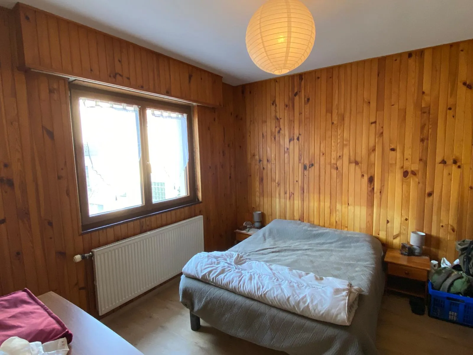 Maison de plain-pied à Bartenheim de 80 m² avec terrain arboré et potentiel à saisir 
