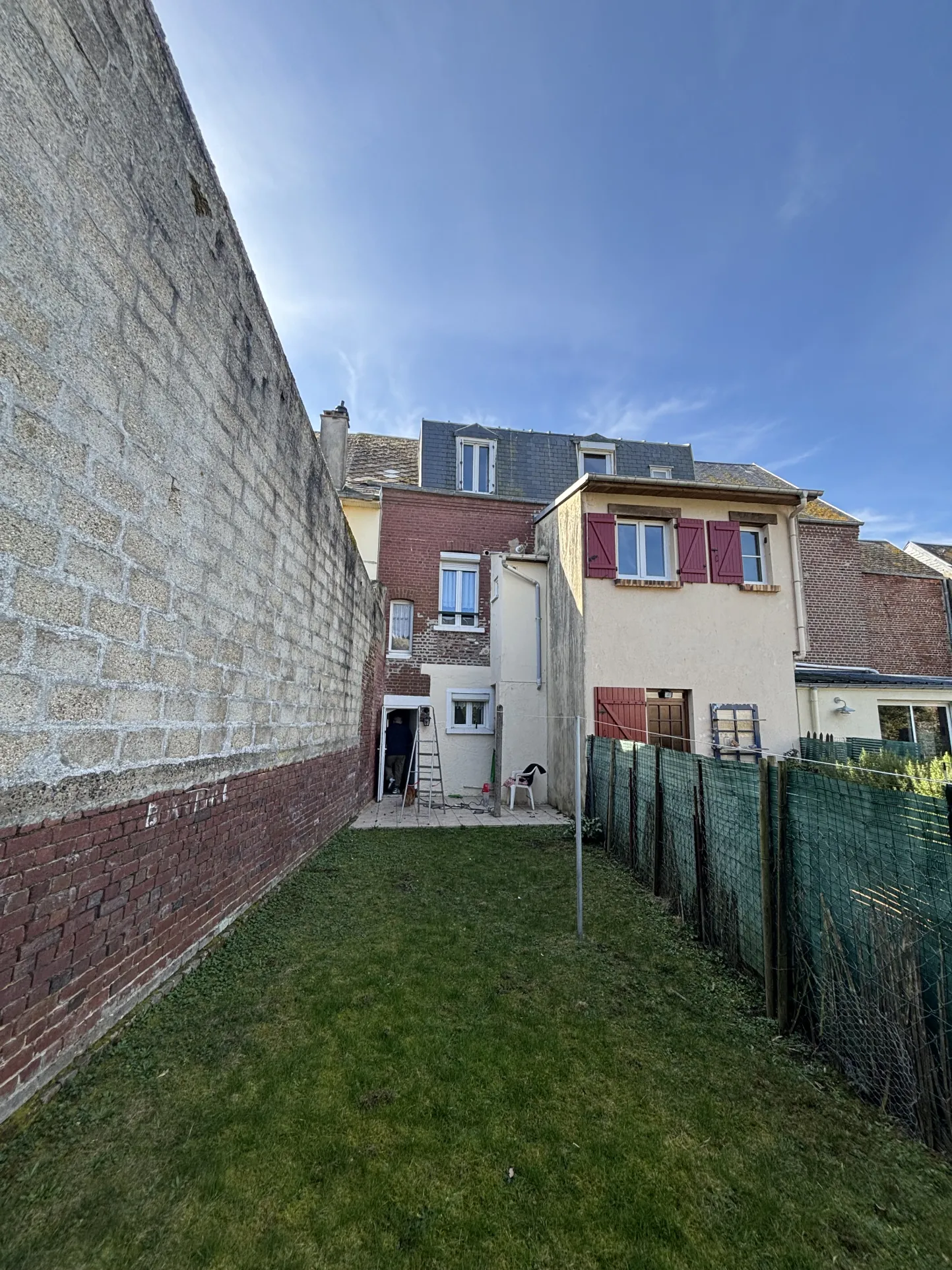 Maison de ville avec garage à Ault proche mer et commerces 