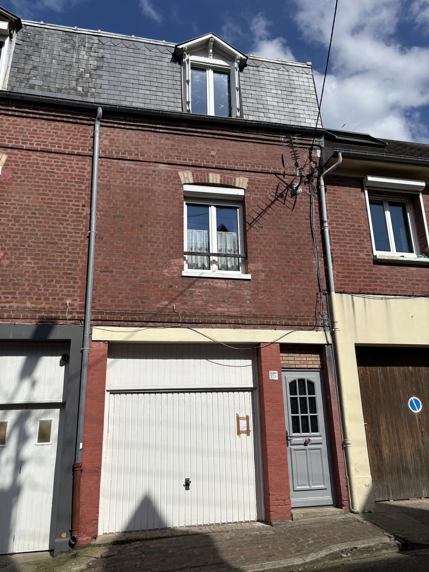 Maison de ville avec garage à Ault proche mer et commerces